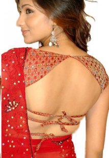 Choli Style Blouse