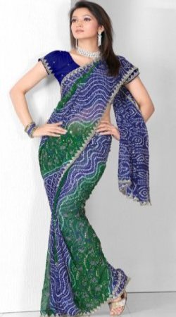 Bandhani Sarees