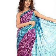 Bandhani Saree