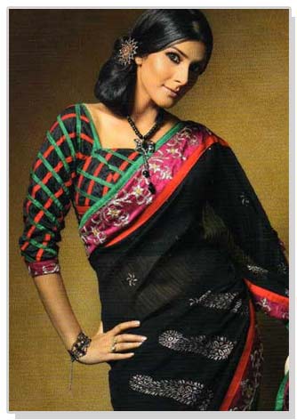 neck designs for saree blouses. neck designs sari saree