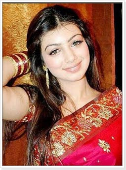 Ayesha Takia in Red Saree