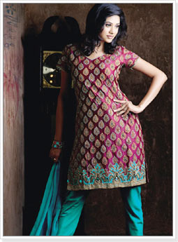 Designer Bridal Churidar Suit