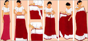 How to Drape Saree