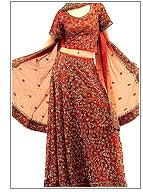 Net Lehenga