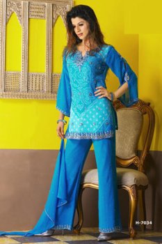 Parallel Salwar Kameez