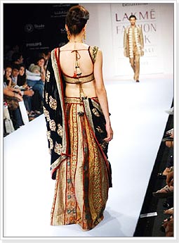 Backless Choli for Bridal Lehengas