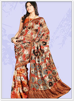 Printed Saree