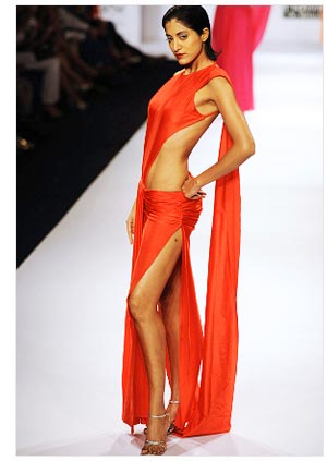 Saree Gown- Designer Wendell Rodricks