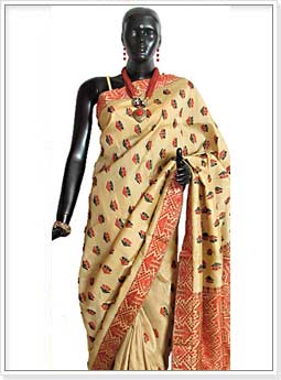 Assam Golden Muga Silk Sarees