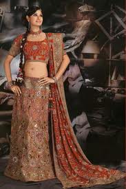 straight cut lehenga