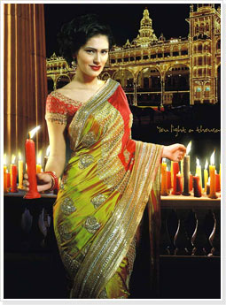 Traditional Wedding Saree