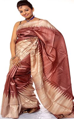 Tussar Silk Saree